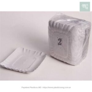 Bandeja De Carton Liv. Bcas.N° 2 X 100 Un.