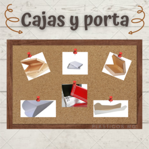 cajas y porta