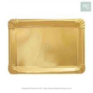 Bandeja Carton Dorado 3 Kg.x un.
