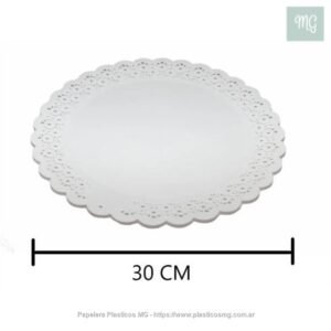 Plato Plastico Arenales 30Cc X Un.