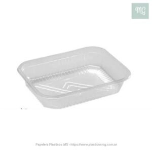 Bandeja Plastica Pet 105 Cotnyl  Rect. X 100 Un.