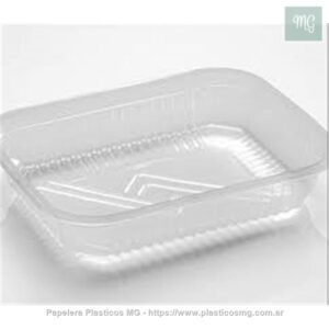 Bandeja Plastica Micro.105Bv.Rect.Interm. x 100 un.