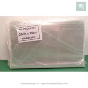 Polipropileno 20 X 25 X 100 Un.