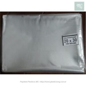 Polipropileno 20 X 30 X 100 Un.