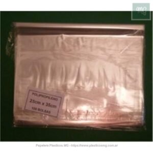 Polipropileno 25 X 35 X 100 Un.