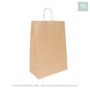 Bolsas Kraft Con Manija Kp 7 X Unidad