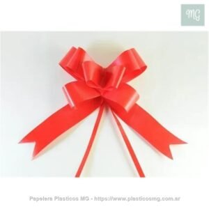 Moño Facil Plastico Liso N° 25 x 100 un.