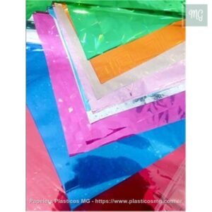 Papel De Regalo Metalizado X Unid.