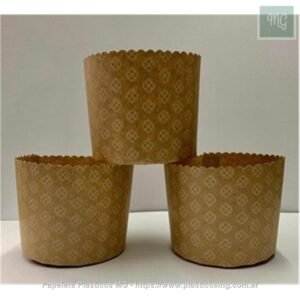 Molde Pan Dulce 1/4 Kg. Fsia. X 100 Un.