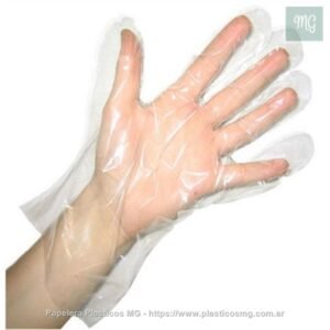 Guantes De Polietileno x 100 un.