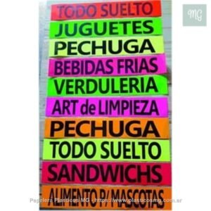 Etiqueta Titulo Autoadhesivo x un.