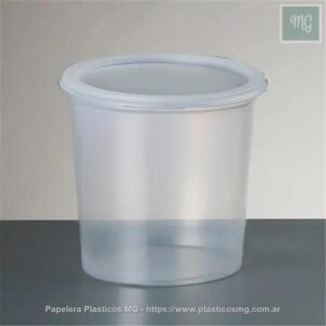 Pote 800 C.C. C/Tapa X 100 Un.