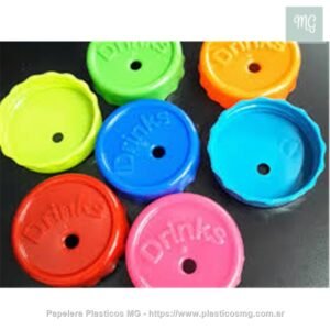 Tapa Rosca 63mm Perforada x un.