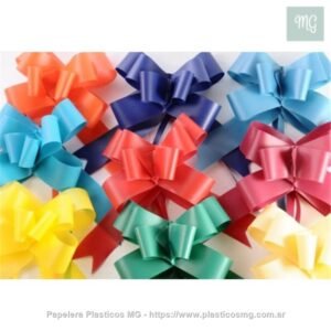 Moño Facil  Plastico Surtido N° 50 X 50 un.