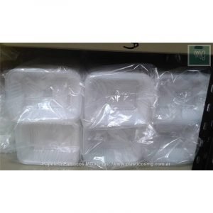 Bandeja Plastica Micro 103 Ext. Liv. x 100 un.