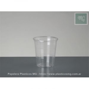Vaso Plastico 110 cc.cristal x 100 un.