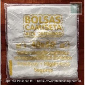 Bolsa Camiseta A.D. 40 X 50 Bcas. Liv.