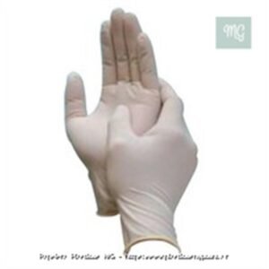 Guantes De Latex  Medianos x 100 un.
