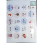 Vinilo autoadh. etiquetas