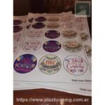 Vinilo autoadh. etiquetas