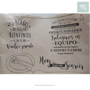 Mantel individual x 200 un.