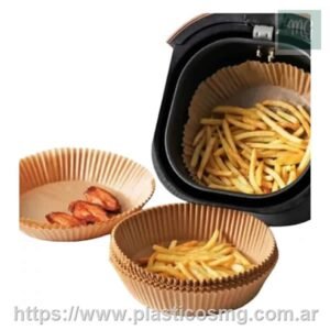 Moldes P/ Freidora de Aire 18 cm x 10 un.