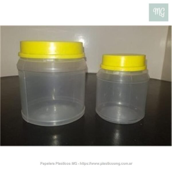 Pote 1/2 Kg. Tapa A Rosca Con Precinto X Unid.