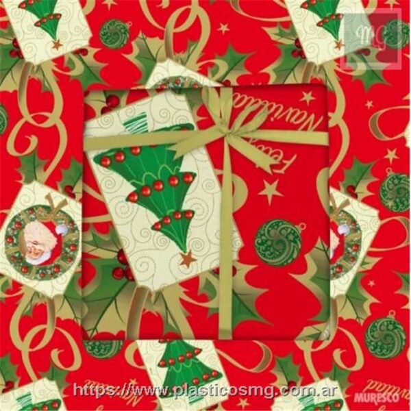 Papel Afiche Fantasia 70x100 (navidad)